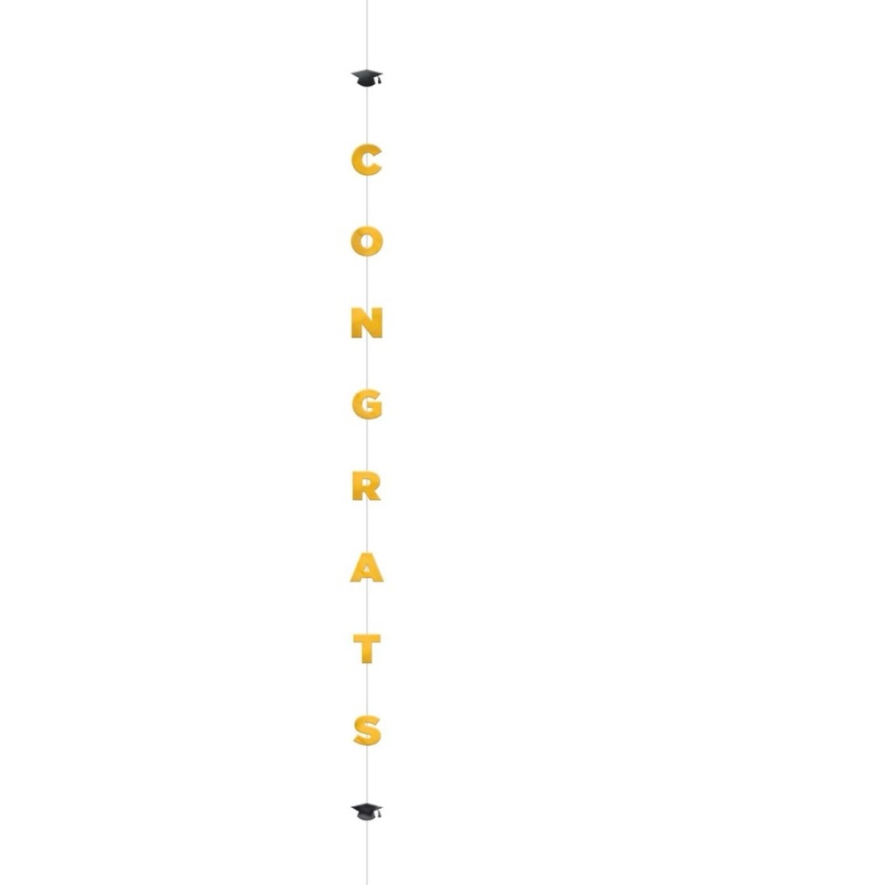Balloon Fun String- Congrats Grad balloon string